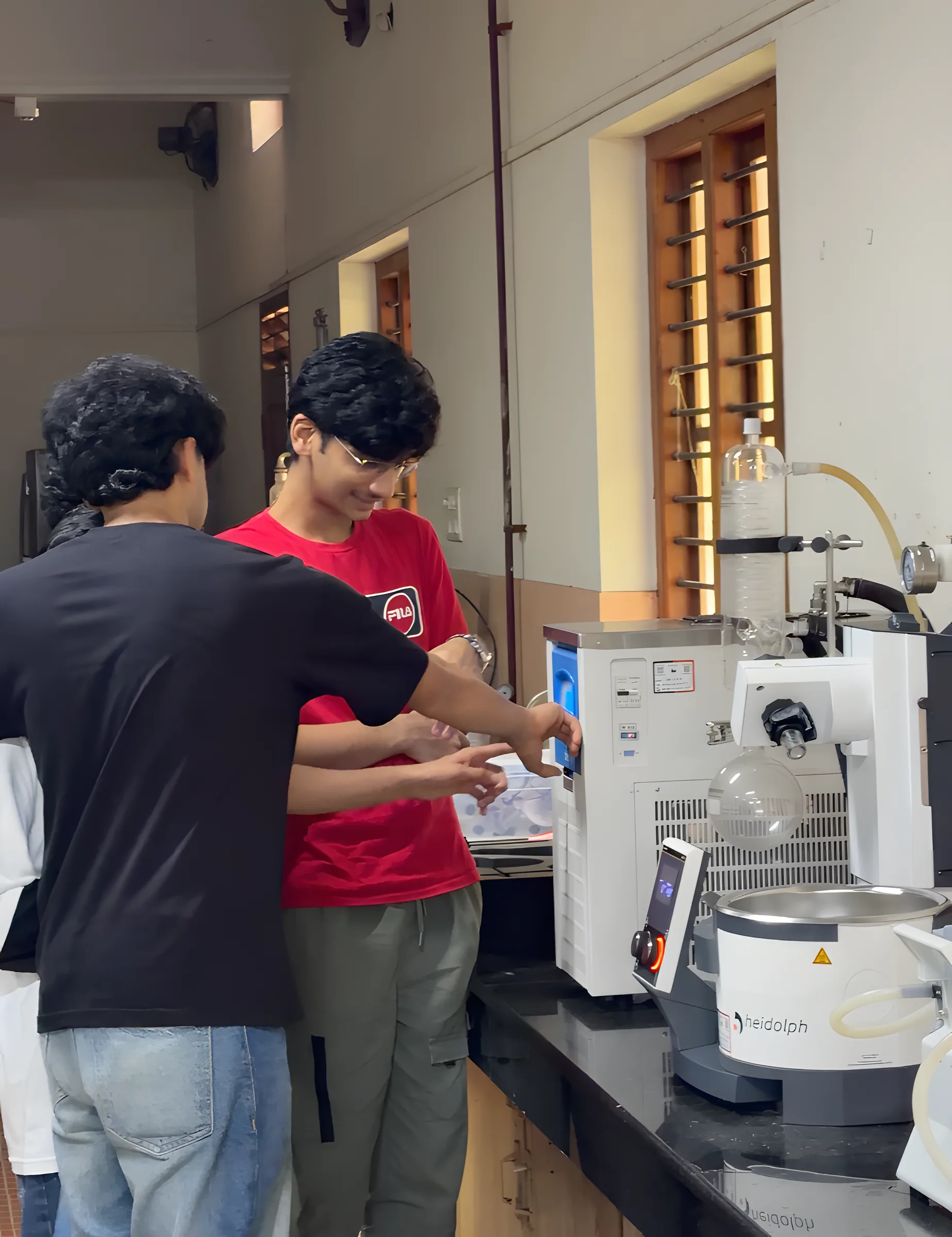 MakerChamps students on the NIT Calicut campus
