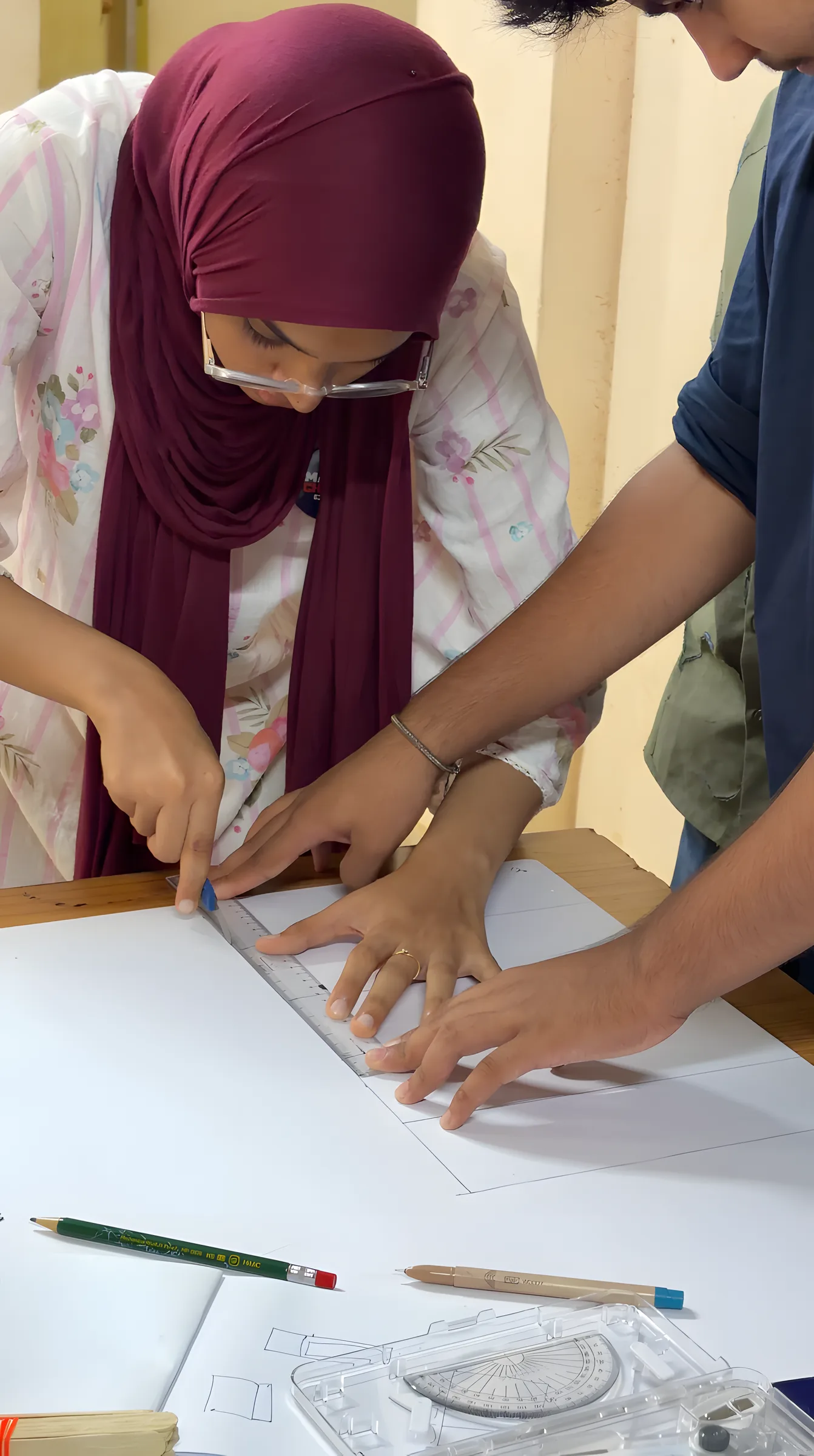 MakerChamps students on the NIT Calicut campus