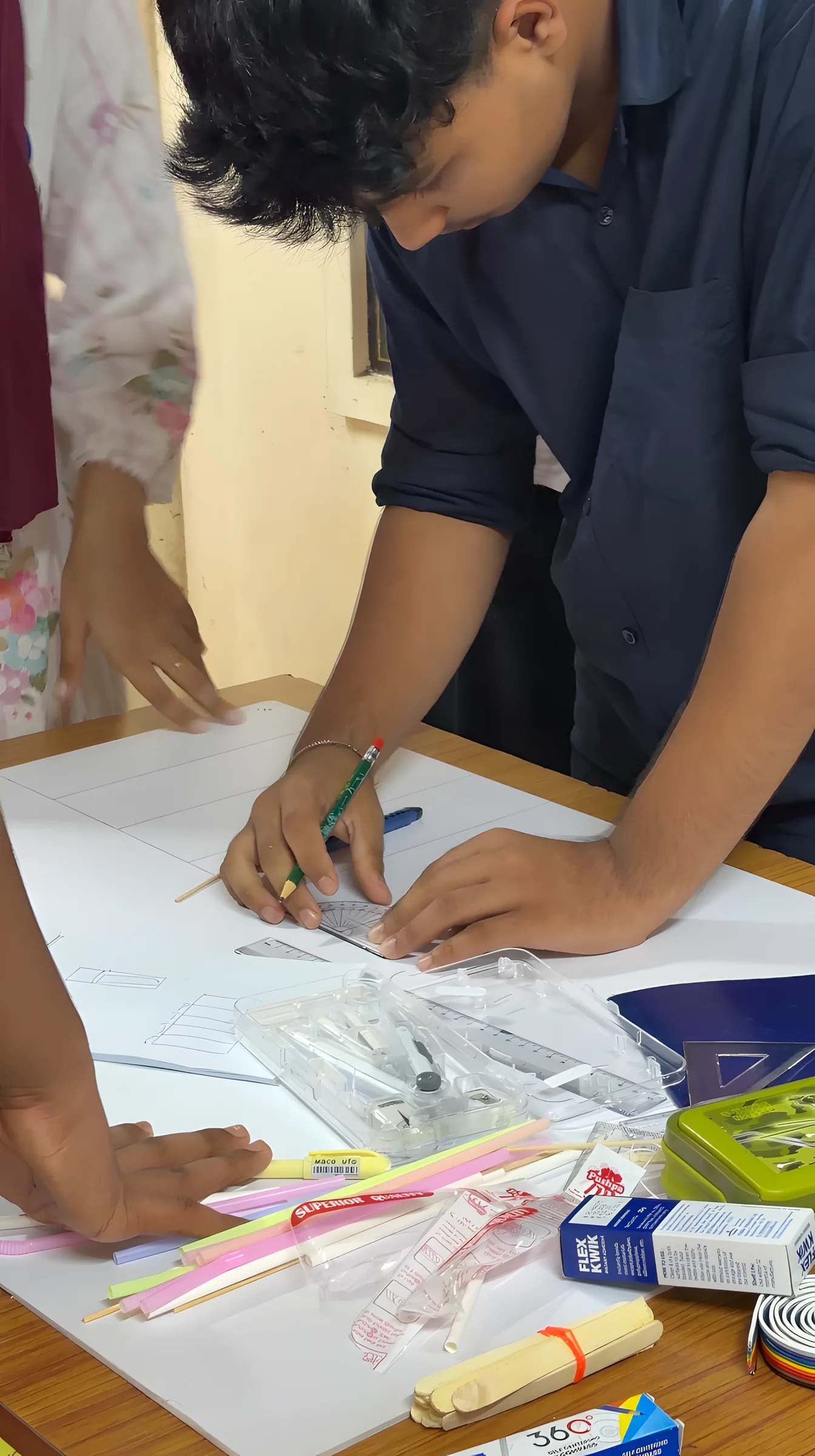 MakerChamps students on the NIT Calicut campus